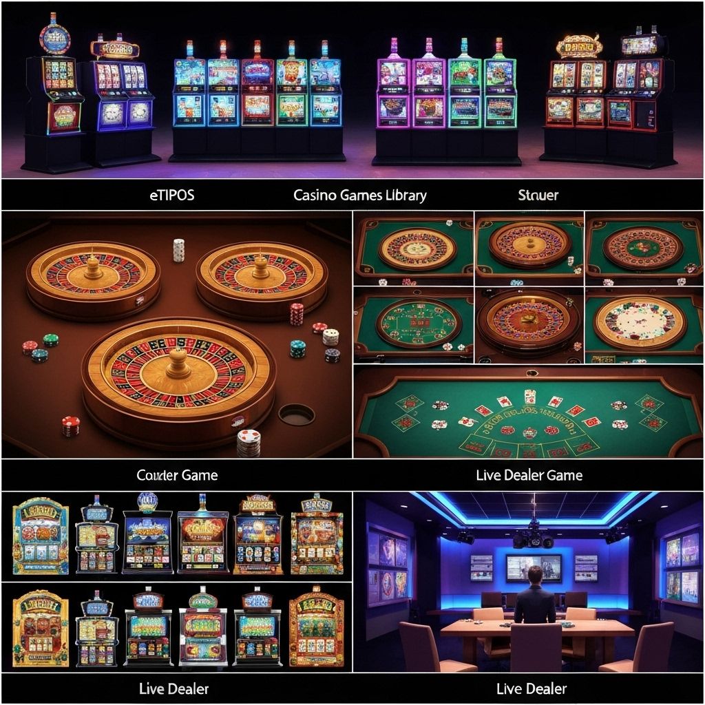 eTIPOS Casino - games