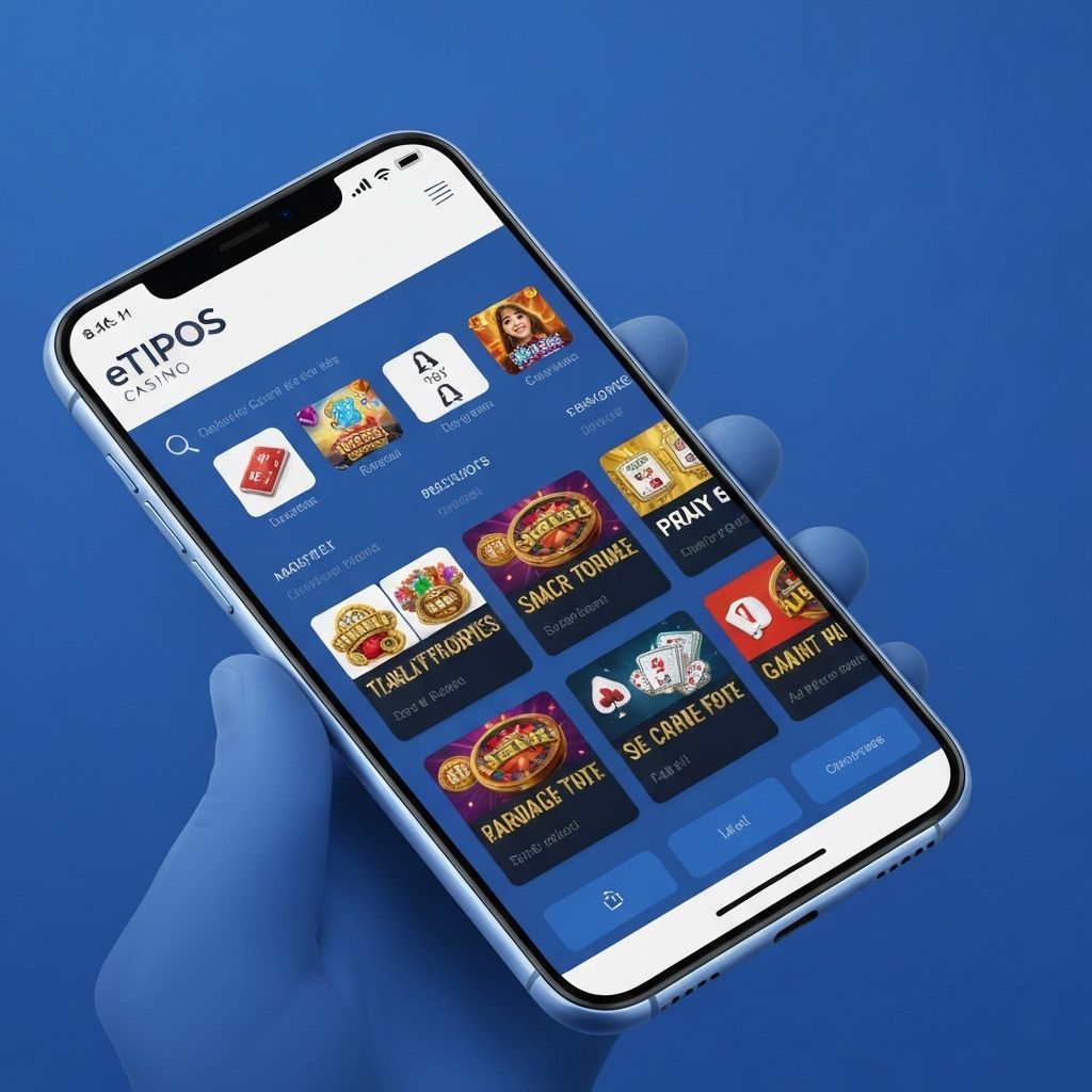 eTIPOS Casino - mobile
