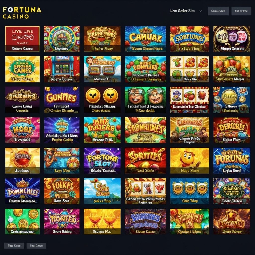 Fortuna Casino - games