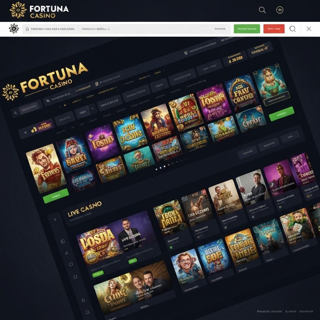 Fortuna Casino - homepage
