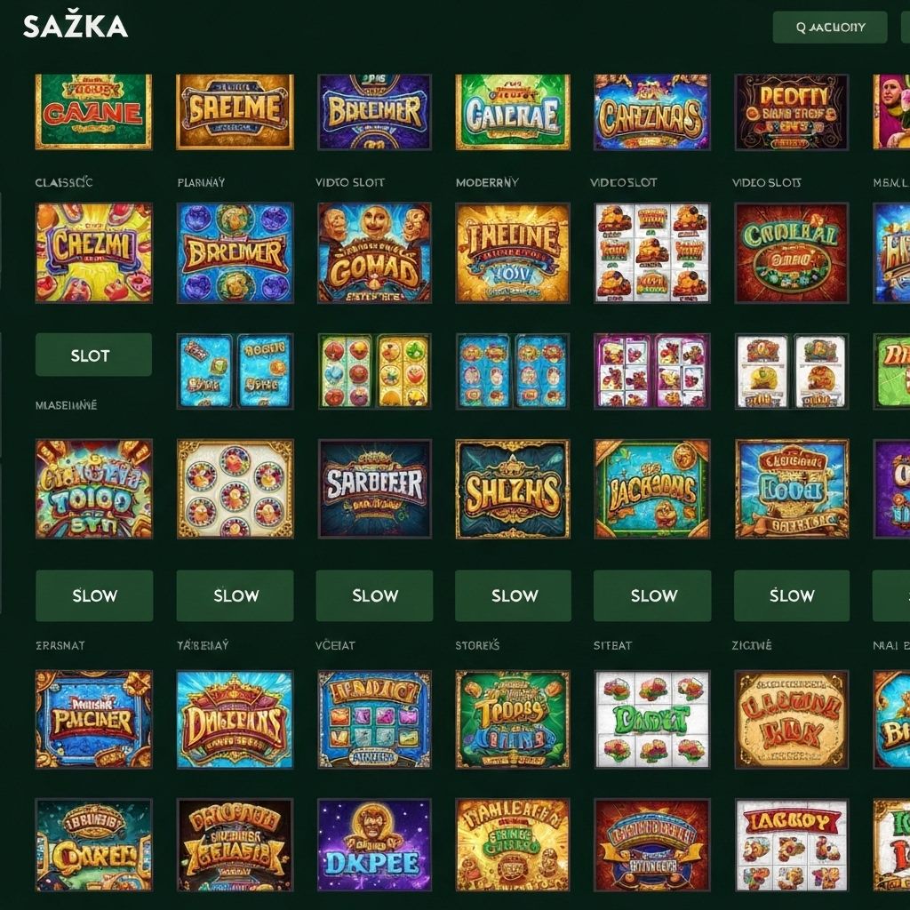 Sazka Casino - games