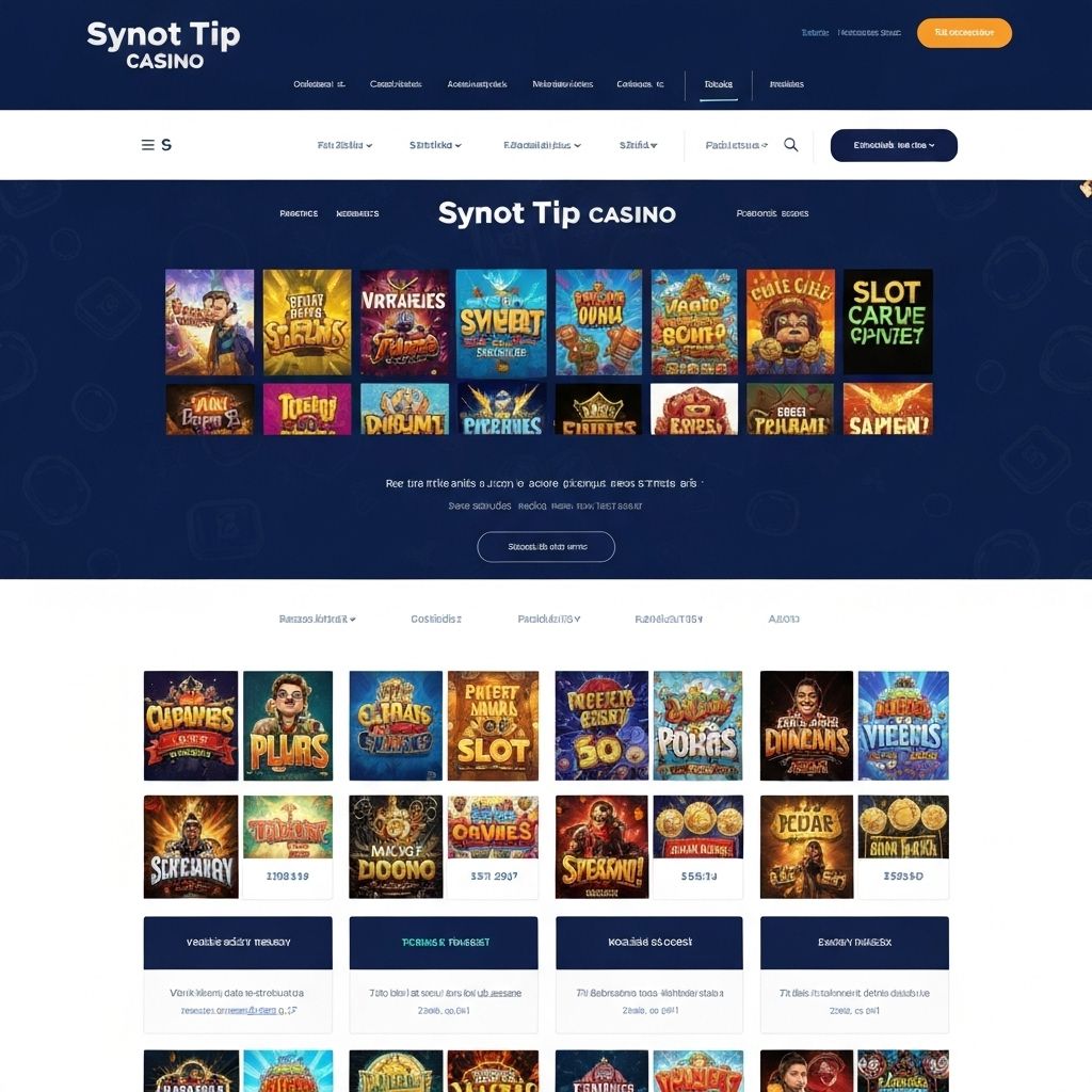 Synot Tip Casino - homepage